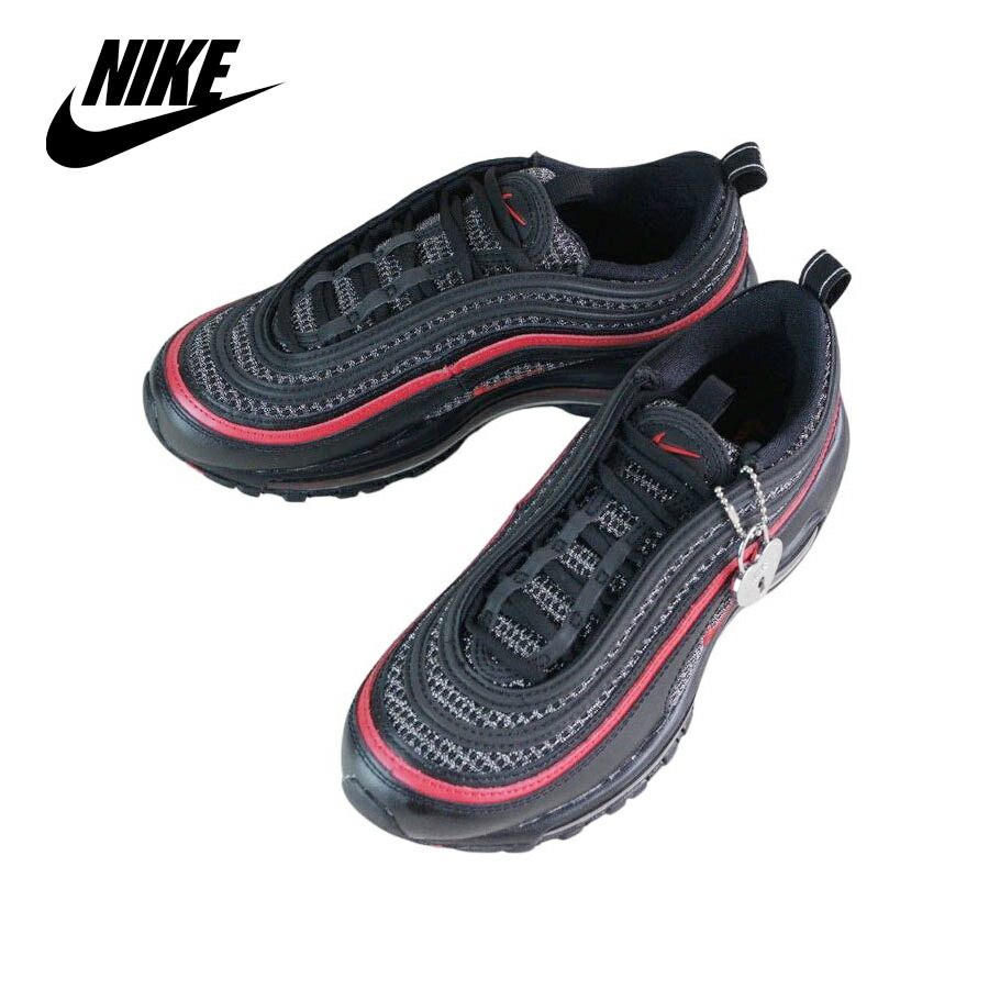 セットアップ スニーカー Air レディースw スニーカー ナイキnike Max モード 赤 黒 Red ブラック ユニバーシティーレッド ウィメンズ 箱無し エアマックス97black University 97 Clicardsaude Com Br