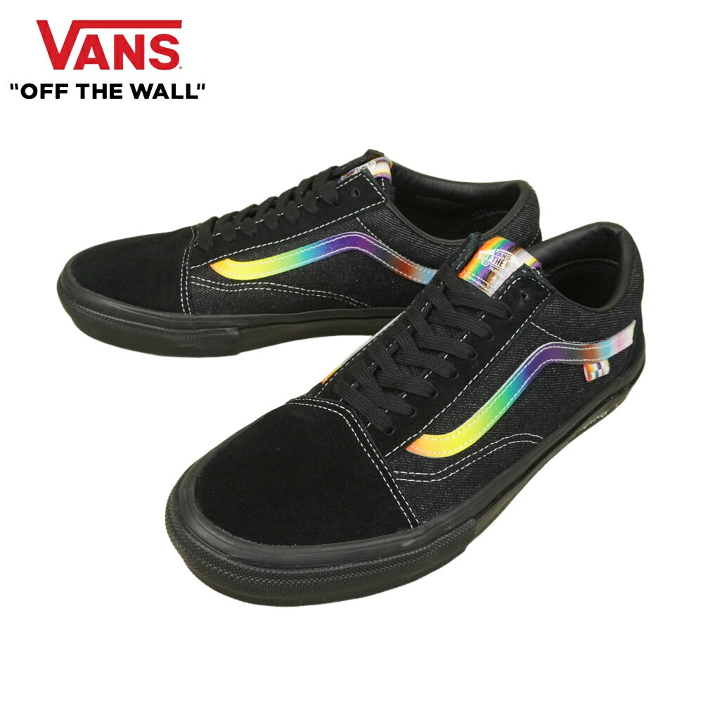 バンズ VANS ヴァンズスニーカー オールドスクールSKATE OLD SKOOL 箱無しPRIDE MULTI プライドマルチブラック レインボー LGBTQ ジェンダーフリーメンズ レディース スニーカー 靴 スケボー sk8 ストリート ローカット 楽天市場】バンズ VANS ヴァンズスニーカー オールドスクールSKATE OLD