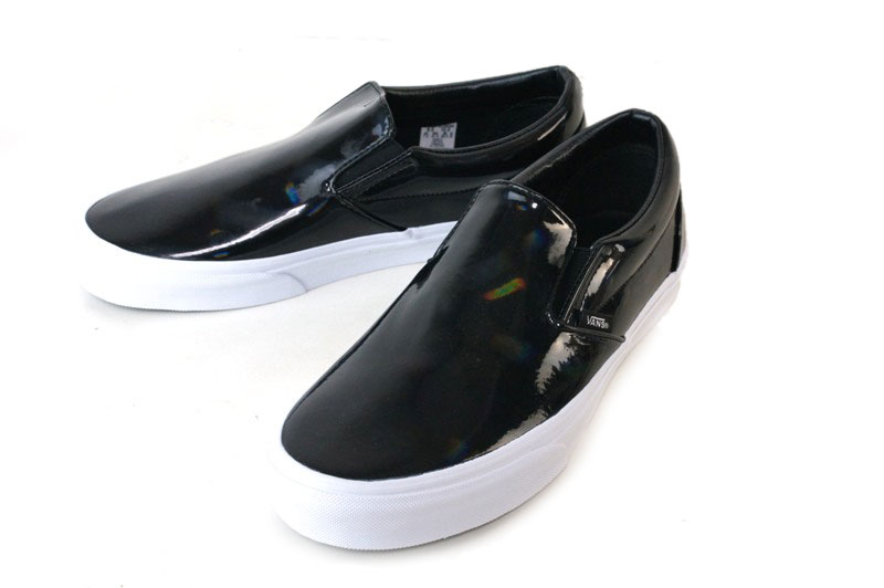 black patent leather slip on vans black patent leather slip on vans