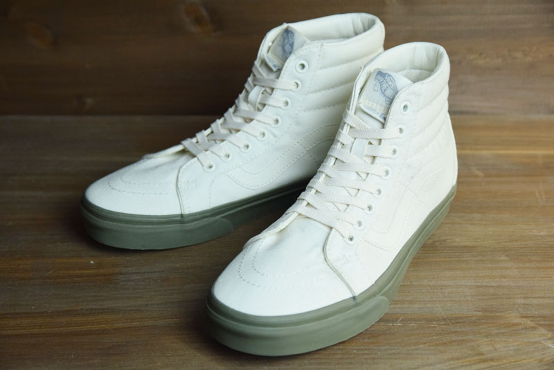 新入荷 Vans ヴァンズ バンズsk8 Hi Reissueスケートハイ レイシュー Vansgurad Clscwht Ivygrn バンズガード クラシックホワイト アイビーグリーン メンズ レディース 靴 スニーカー ハイカット スケート カーキ 緑 白 1ページ ｇランキング