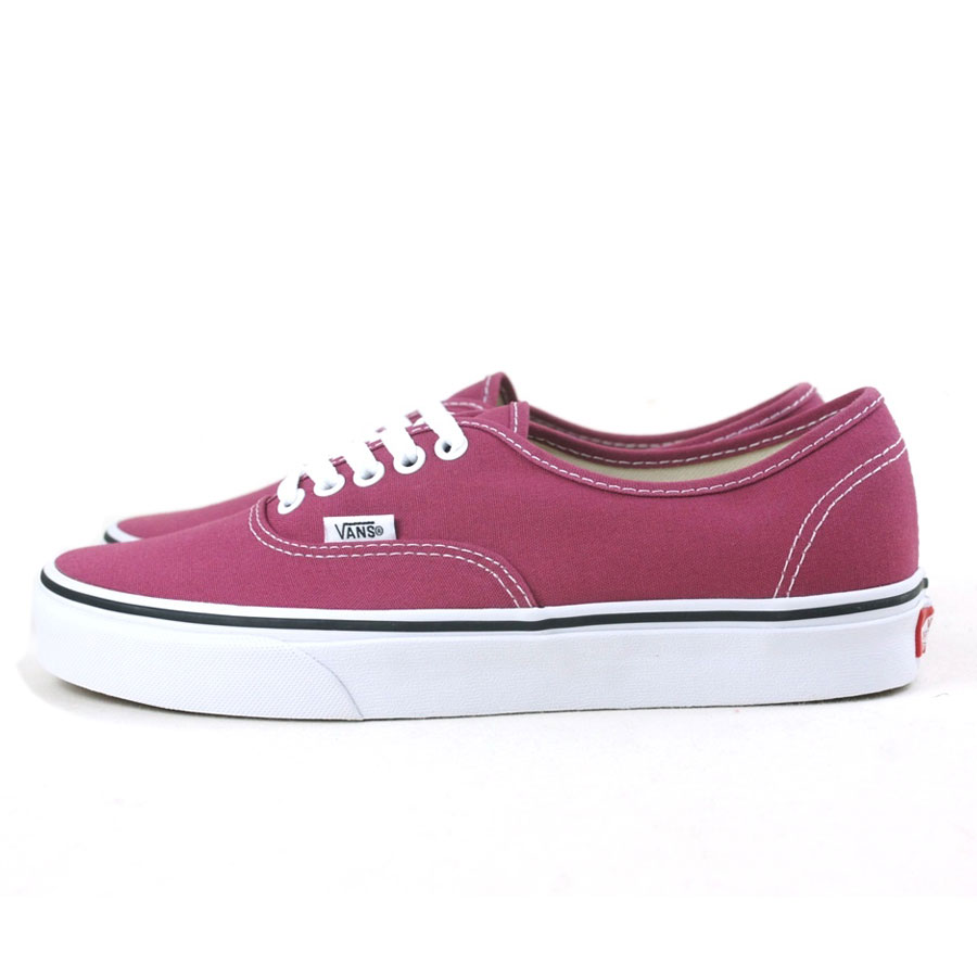 pink and white vans