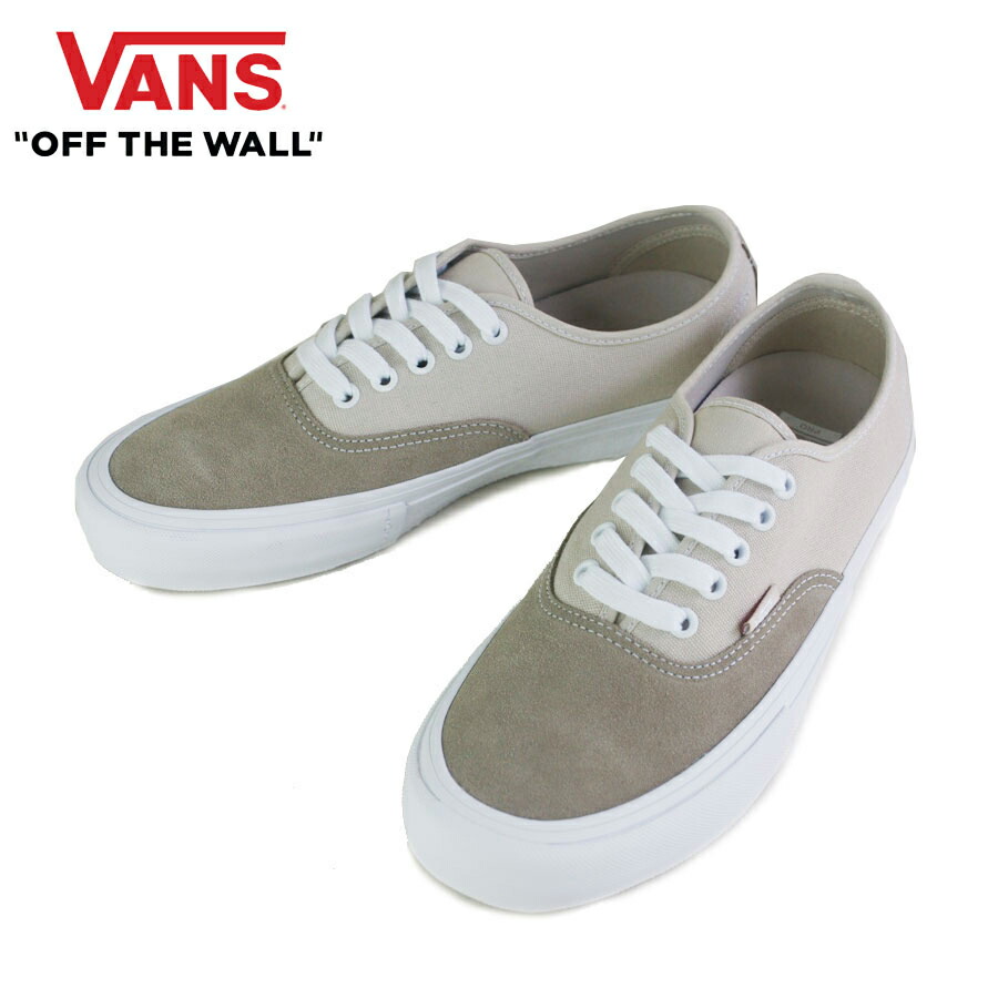 海外輸入 楽天市場 バンズ Vans ヴァンズ 箱無し Authentic Proオーセンティック プロrainy Day White レイニーデイ ホワイト メンズ シューズ スニーカー ベージュ グレー ブラウン The Material World 第1位獲得 Hajoseppelt De