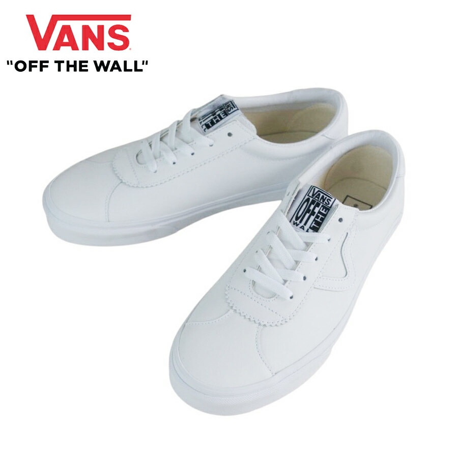 新しい季節 シューズ Sport 箱無し バンズスポーツ Leather Truewht Truewht レザーホワイト メンズ ヴァンズvans Vans バンズ スニーカー オフホワイト 白 スニーカー Recyclan Com