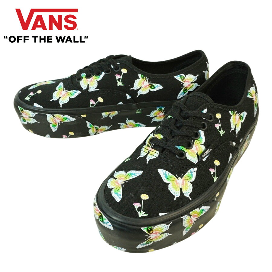 バンズ VANS ヴァンズ【箱無し】AUTHENTIC STACKFORM オーセンティック スタックMORPH/BLACKOUT モーフ/ブラックアウトメンズ レディース スニーカー 靴 スケボー sk8ストリート ローカット 厚底 蝶 黒 imgrc0092845603.jpg