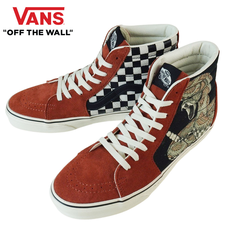 Vans Sk8-Hi スニーカー　バンズ スケートハイ ファイヤーパターン VANS SK8-HI バンズ スケートハイ フレイム ファイヤーパターン