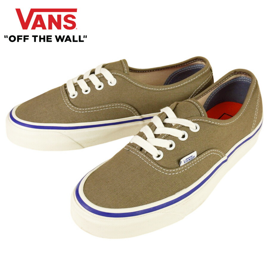 \u003cBR\u003eバンズ VANS ヴァンズ\u003cBR\u003e【箱皆無】AUTHENTIC 44 DオーセンティックANAHEIM FACTORY OG LICHEN\u003cBR\u003eベージュ カーキ オリーブ 赤銅色メンズ レディース スニーカー 靴 スケボー sk8 レトロ