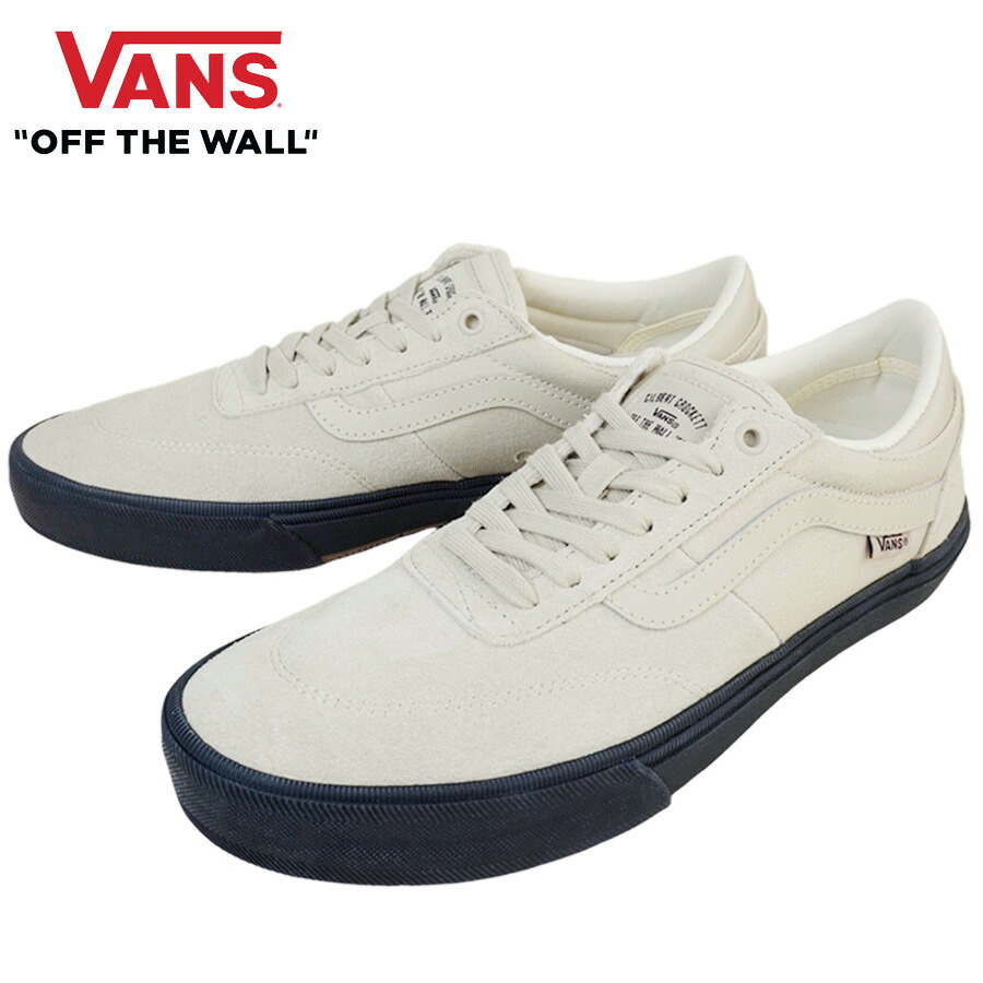 VANS スニーカーVANS ヴァンズ バンズSKATE GILBERT CROCKETT スケート ギルバートクロケットKHAKI/BLACK カーキ/ブラックスエード オフホワイト 黒 白 モノトーンメンズ レディース スニーカー 靴 スケボー sk8｜THE MATERIAL WORLD 9,112円