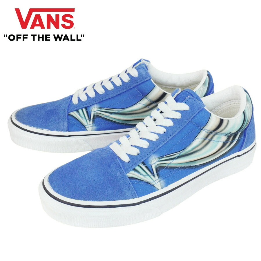 VANS スニーカーVANS バンズ OLD SKOOL ヴァンズ オールドスクールWARP NEBULAS BLUE ワープネブラスブルー青 CHROME クローム グラフィック｜THE MATERIAL WORLD 10,073円