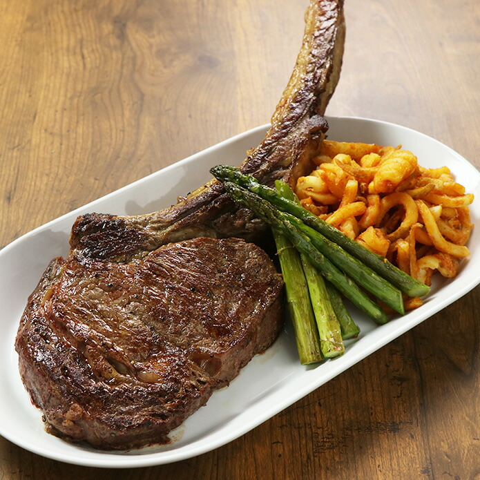 送料無料 グラスフェッドビーフ トマホークステーキ 1kg ブロック肉 オーストラリア産 B133a 牧草牛 牛肉 バーベキュー オージー q ビーフ