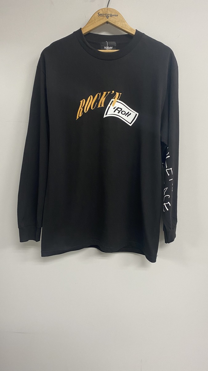 Tシャツ カットソー 絶対一番安い Edition Today 90s Tee Black Ls 3 Boot Shoxruxtj Com