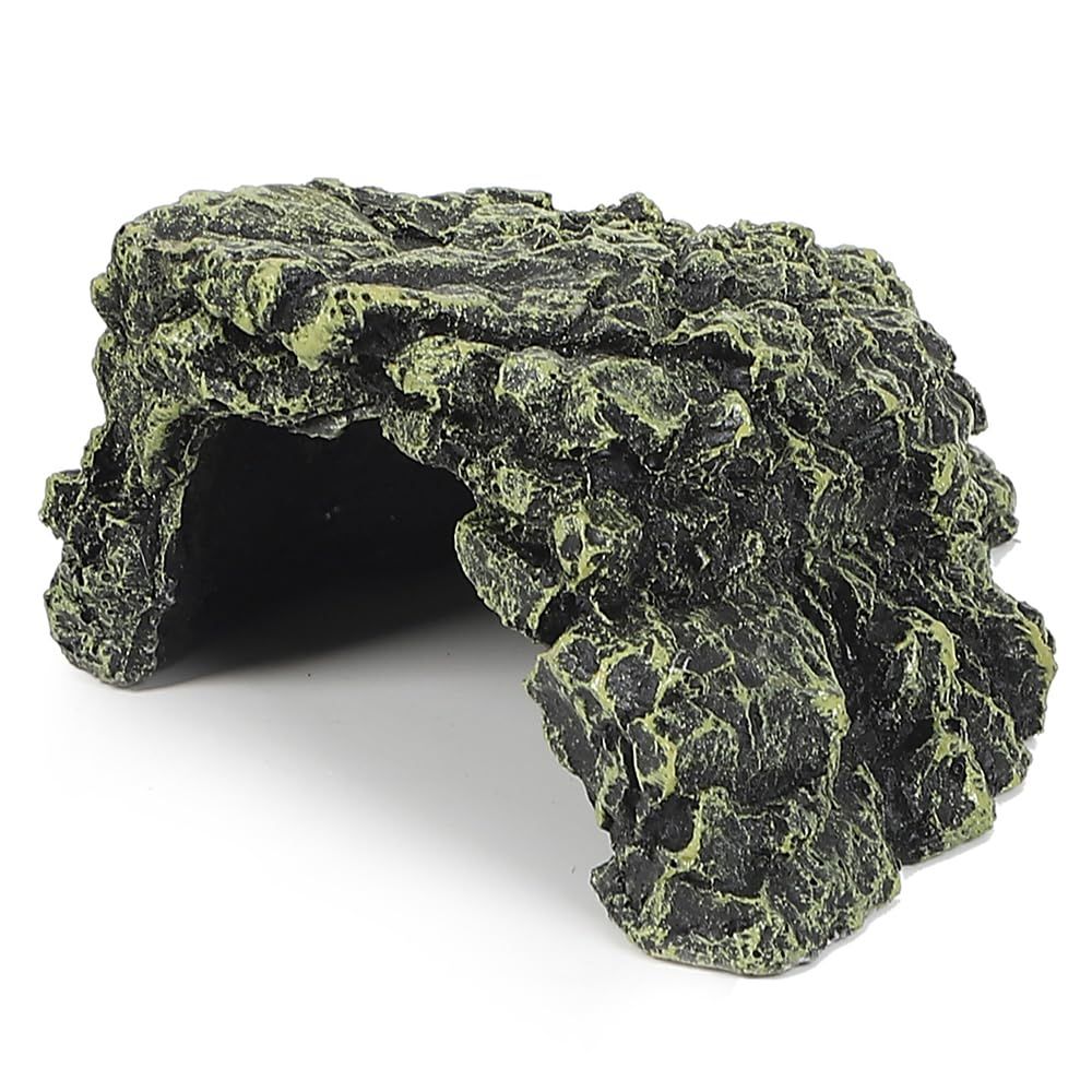 楽天市場】爬虫類 シェルター 隠れ家 洞窟 トンネル ハウス 水槽 装飾