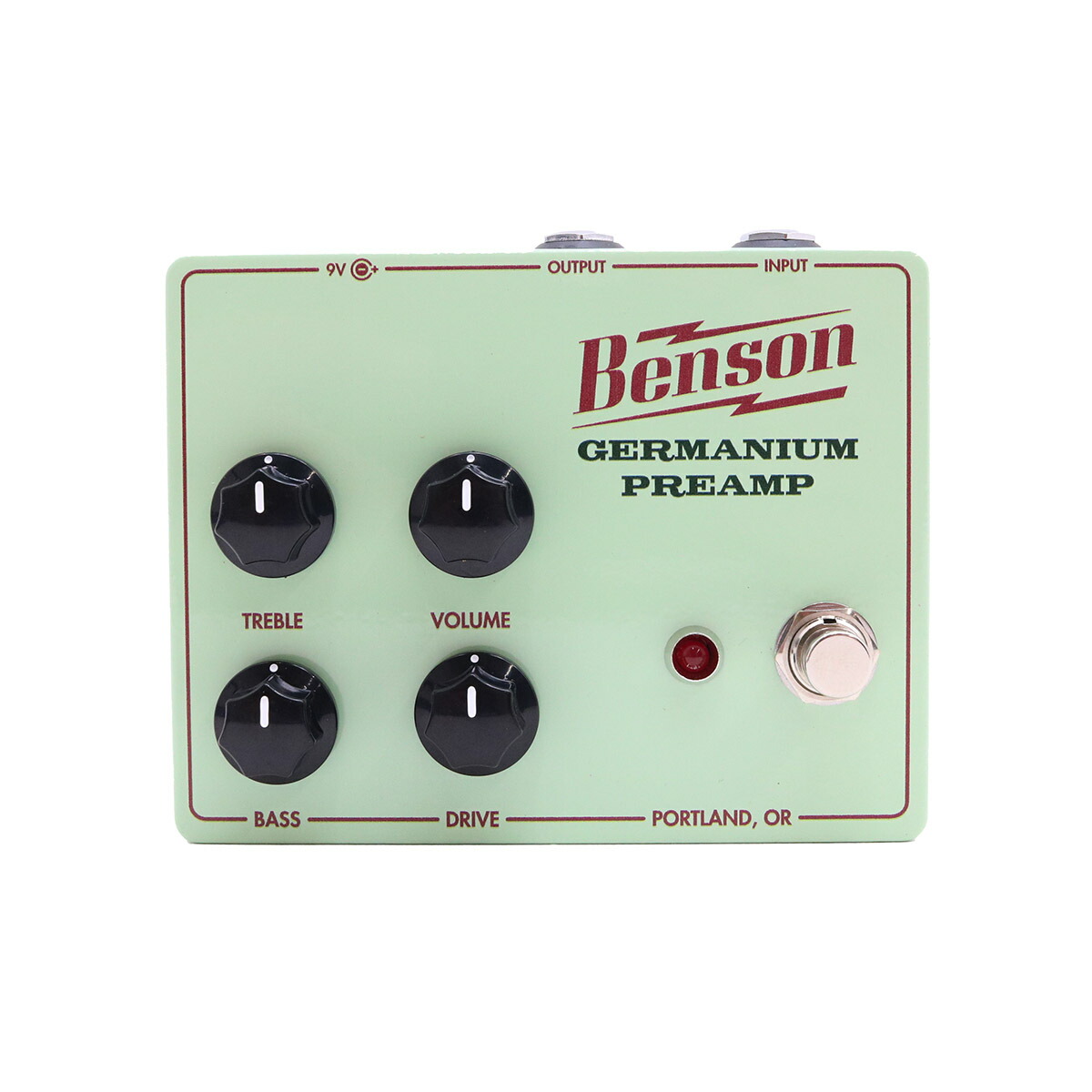 ギター Benson Germanium Preamp Benson Amps Germanium Preamp 看板モデルにゲルマニウムトランジスタ