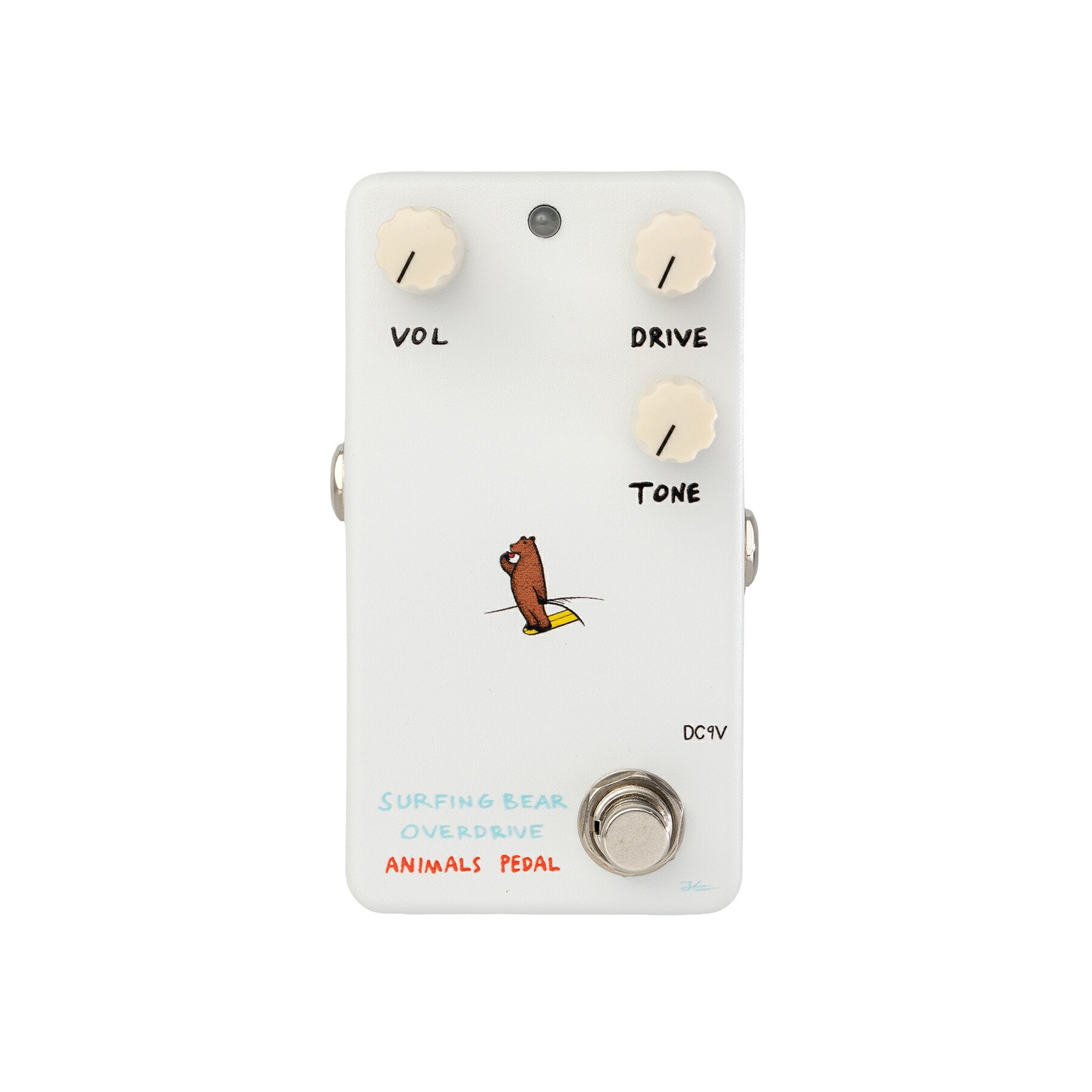 Animals Pedal Surfing Bear Overdrive オーバードライブ アニマルズペダル コンパクトエフェクター｜THEONE店