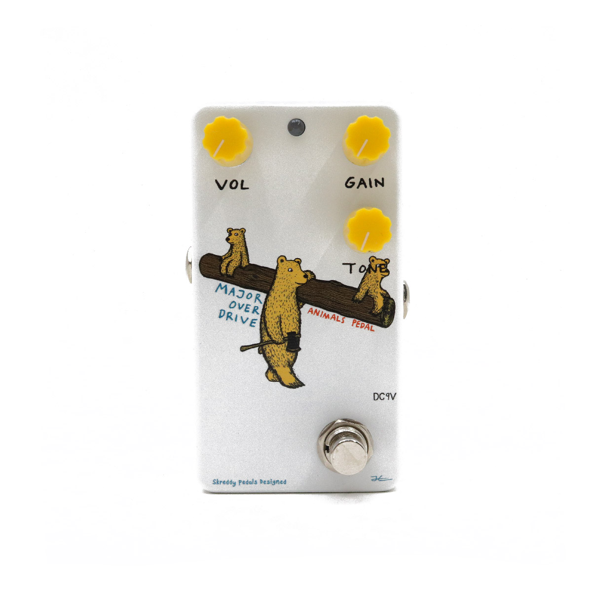 ANIMALS PEDAL 日差し ブースター エフェクター Custom Illustrated / DOMB might 日差し reprint edition