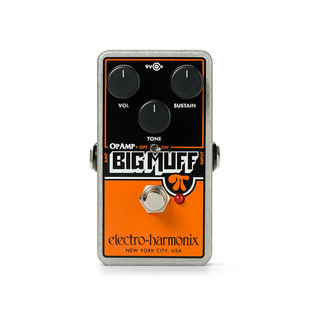 Electro-Harmonix BIG MUFF ディストーションペダル Amazon.com: Electro-Harmonix Deluxe Big Muff Pi Fuzz Pedal
