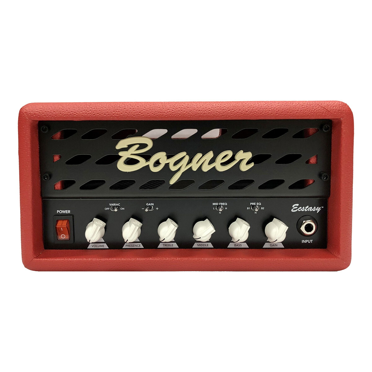 【楽天市場】【送料無料】Bogner Ecstasy Mini Head カスタムカラー Redギターアンプ アンプヘッド ボグナー エクスタシー :  THEONE楽天市場店