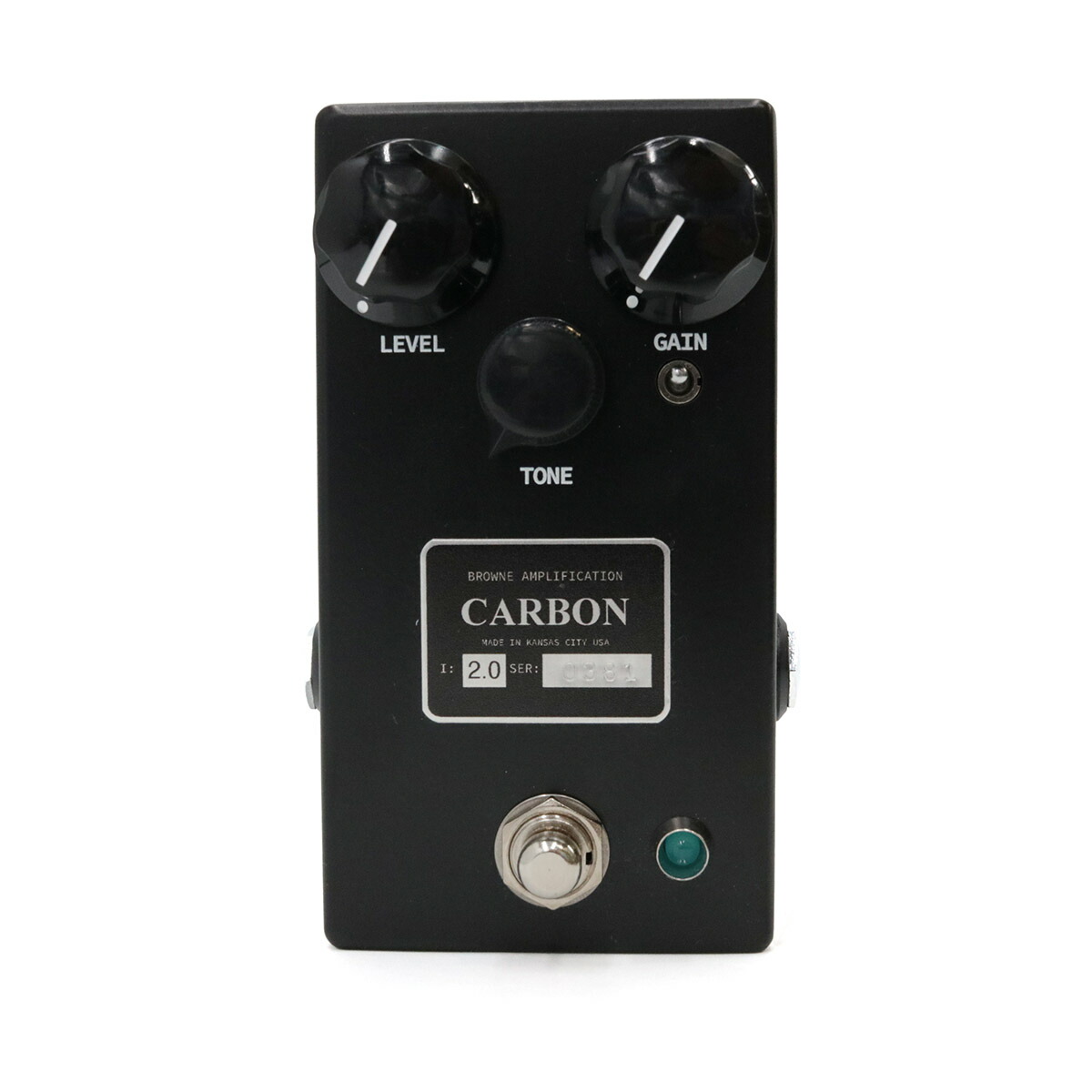 楽天市場】Browne Amplification Carbon X Pedal デュアルオーバー