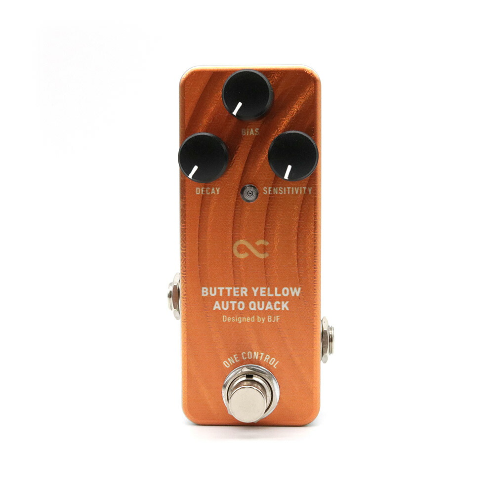 One Control BUTTER YELLOW AUTO QUACK オートワウ コンパクトエフェクター ワンコントロール