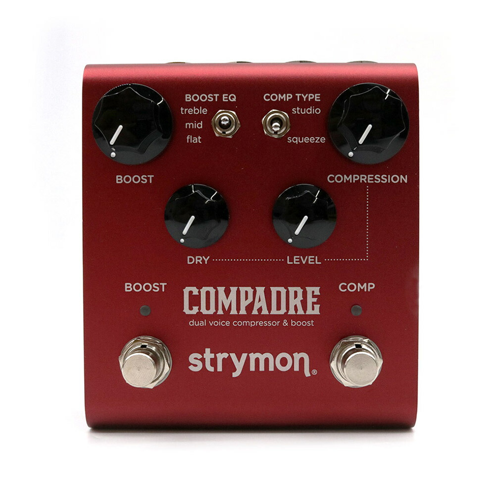 strymon COMPADRE コンプレッサー・ブースター strymon | COMPADRE | コンプレッサー＆ブースター | 製品情報