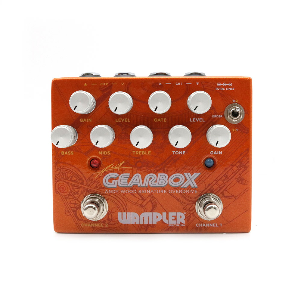 「レブ」Wampler Gearbox AW シグネチャーOD Wampler Pedals Gearbox [Andy Wood Signature Overdrive