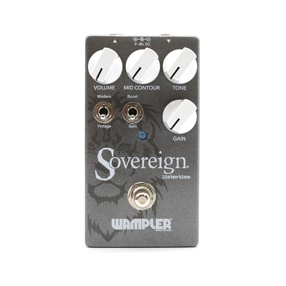 【送料無料】Wampler Pedals Sovereign ディストーション 歪みエフェクター コンパクトエフェクター ワンプラー