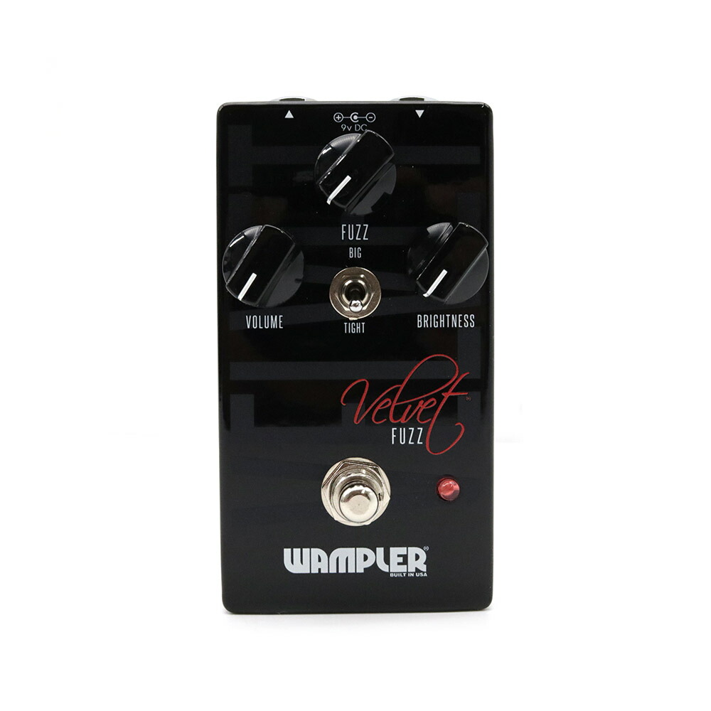 【送料無料】Wampler Pedals Velvet Fuzz ファズ ディストーション 歪みエフェクター コンパクトエフェクター ワンプラー 27,170円