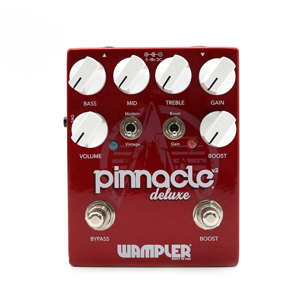 ワンプラー　ピナクル Wampler PedalsPinnacle Deluxe v2【オーバードライブ
