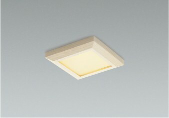 ダウンライト 木枠 ベースダウン 指定の角度まで傾斜天井可 電球色(2700K) M形 6,082円