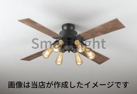 シーリングファン インダストリアル 北欧 ACモーター 簡易結線型 電球色(2400K) 電球交換可 羽根はリバーシブル 調光可 リモコン付属