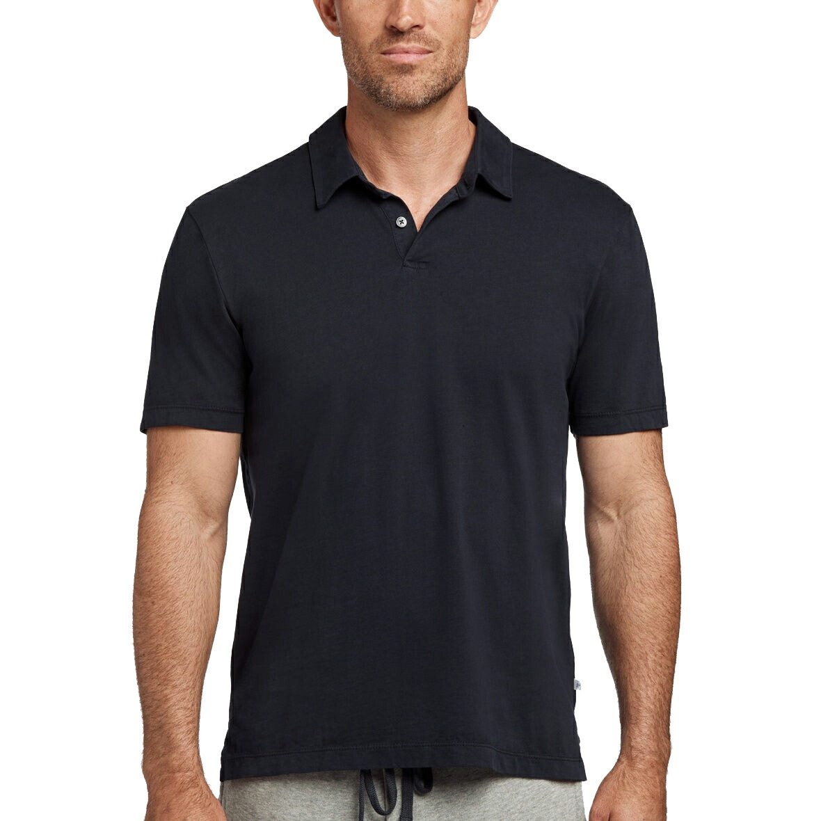 JAMES PERSE ブラック ポロシャツ 1 S〜M相当 黒 JAMES PERSE (Women/Men)のポロシャツ | メンズ | 三越伊勢丹