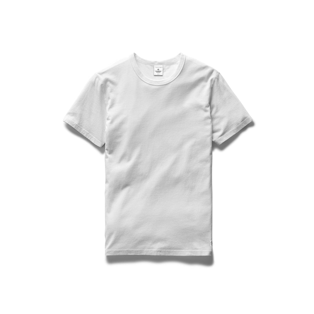 【定まり取りまわし店】REIGNING CHAMP T-SHIRT 定番半袖カットソー RC-1028 WHITE (レイニングチャンプ)