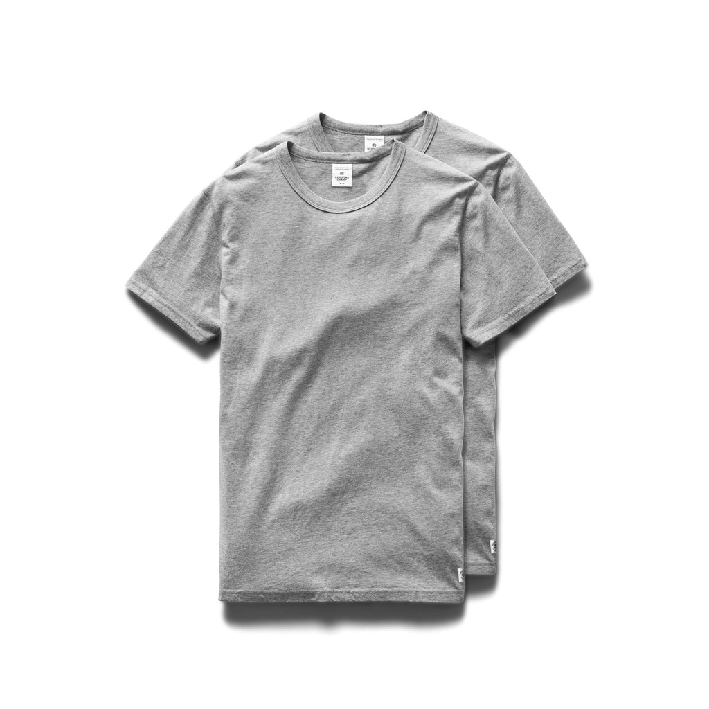 【正規取扱店】REIGNING CHAMP 2-PACK T-SHIRT RC-1029 GREY (レイニングチャンプ)｜THE PARK