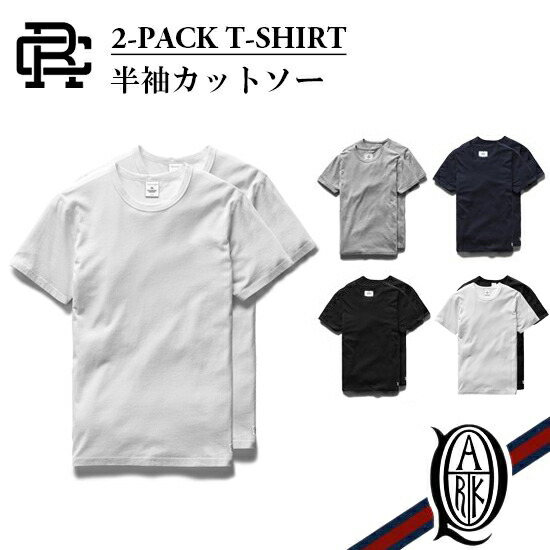 【正規取扱店】REIGNING CHAMP 2-PACK T-SHIRT RC-1029 5色 (レイニングチャンプ)｜THE PARK
