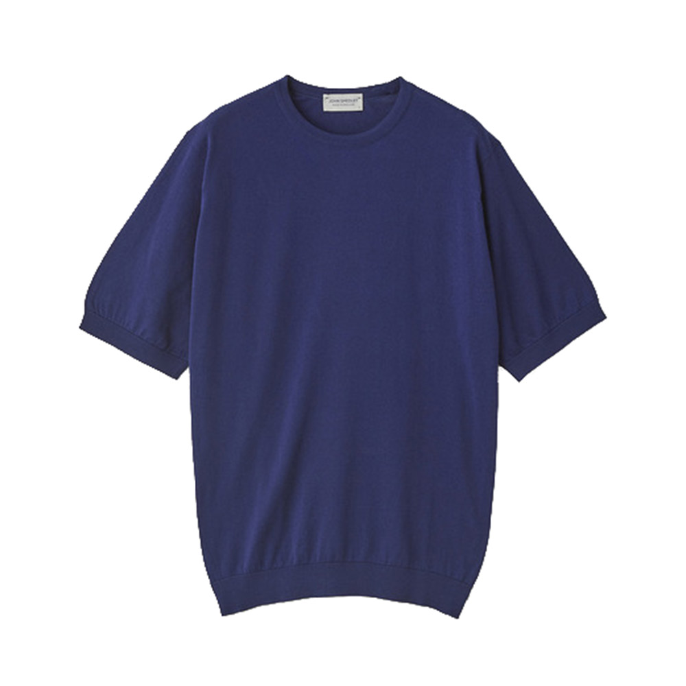JOHN SMEDLEY S4409 メンズ 30G 半袖クルーネックニット MARINE BLUE 21,681円