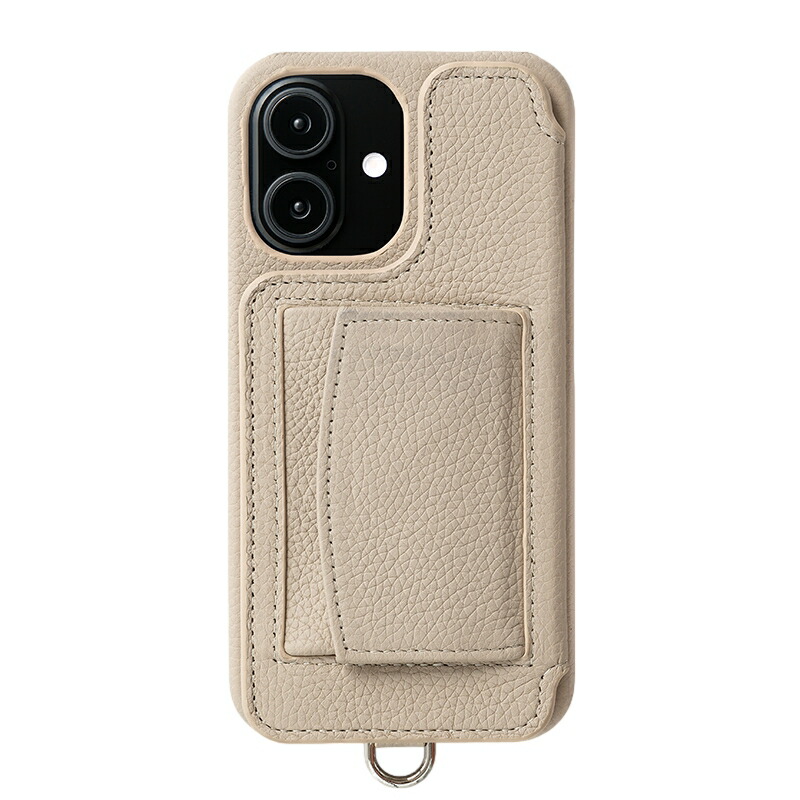 楽天市場】【正規取扱店】DEMIU POCHE iPhone16Pro BEIGE 携帯ケース