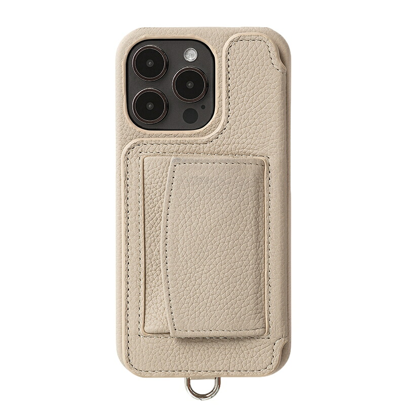 【正規取扱店】DEMIU POCHE iPhone16Pro BEIGE 携帯ケース(デミュウ)｜THE PARK