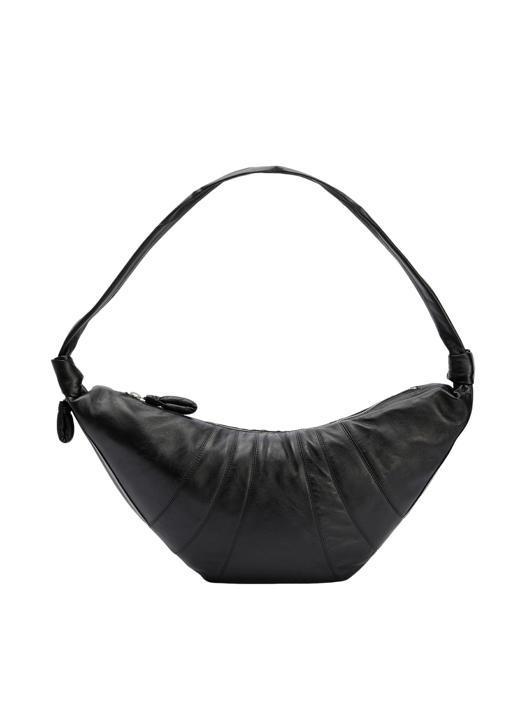 【定め事取りまわし店】LEMAIRE クロワッサン御徒面子 LARGE SOFT NAPPA LEATHER BLACK (ルメール)