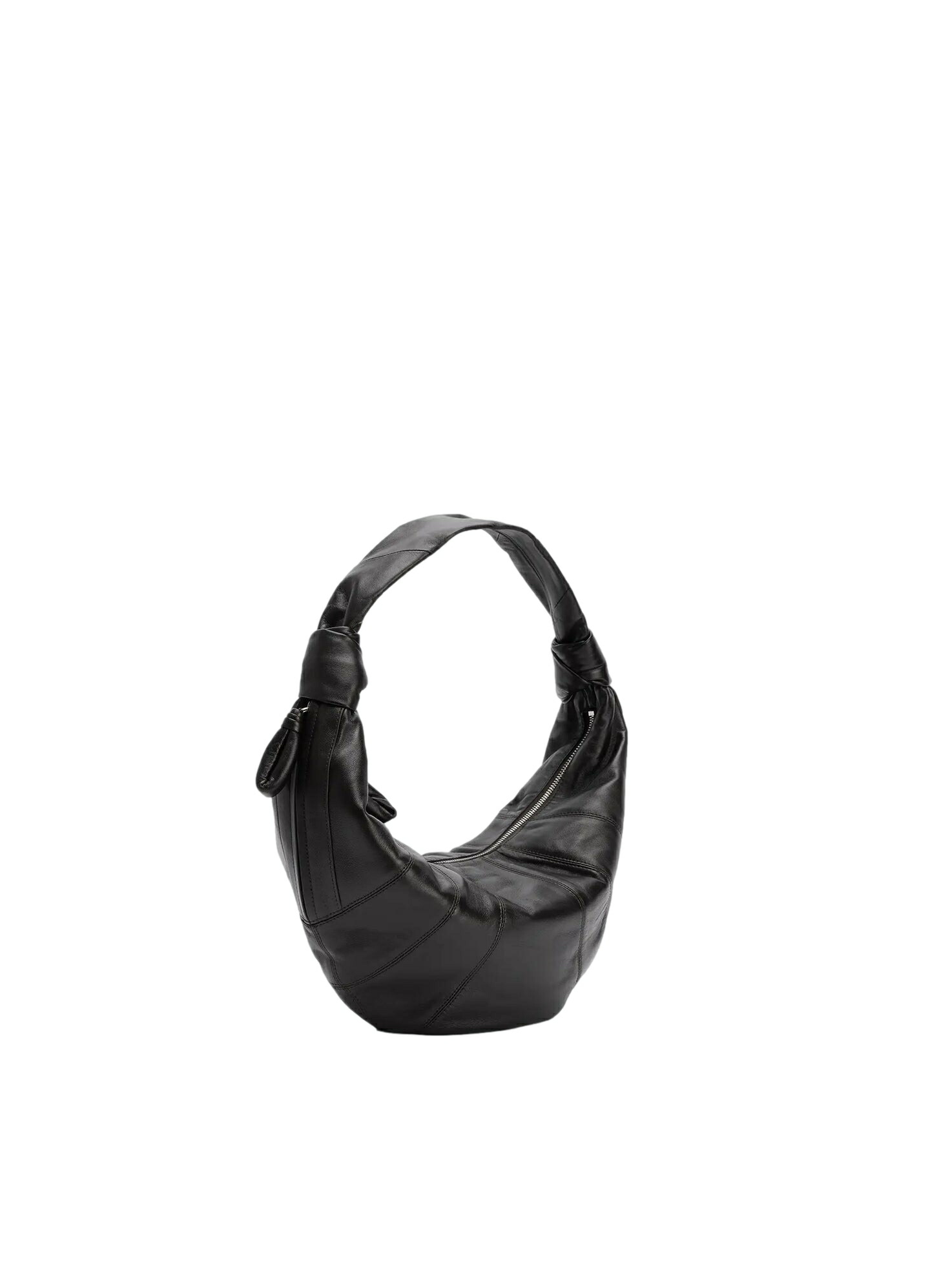 【定め事取りまわし店】LEMAIRE FORTUNE CROISSANT BAG SOFT NAPPA LEATHER BLACK (ルメール)