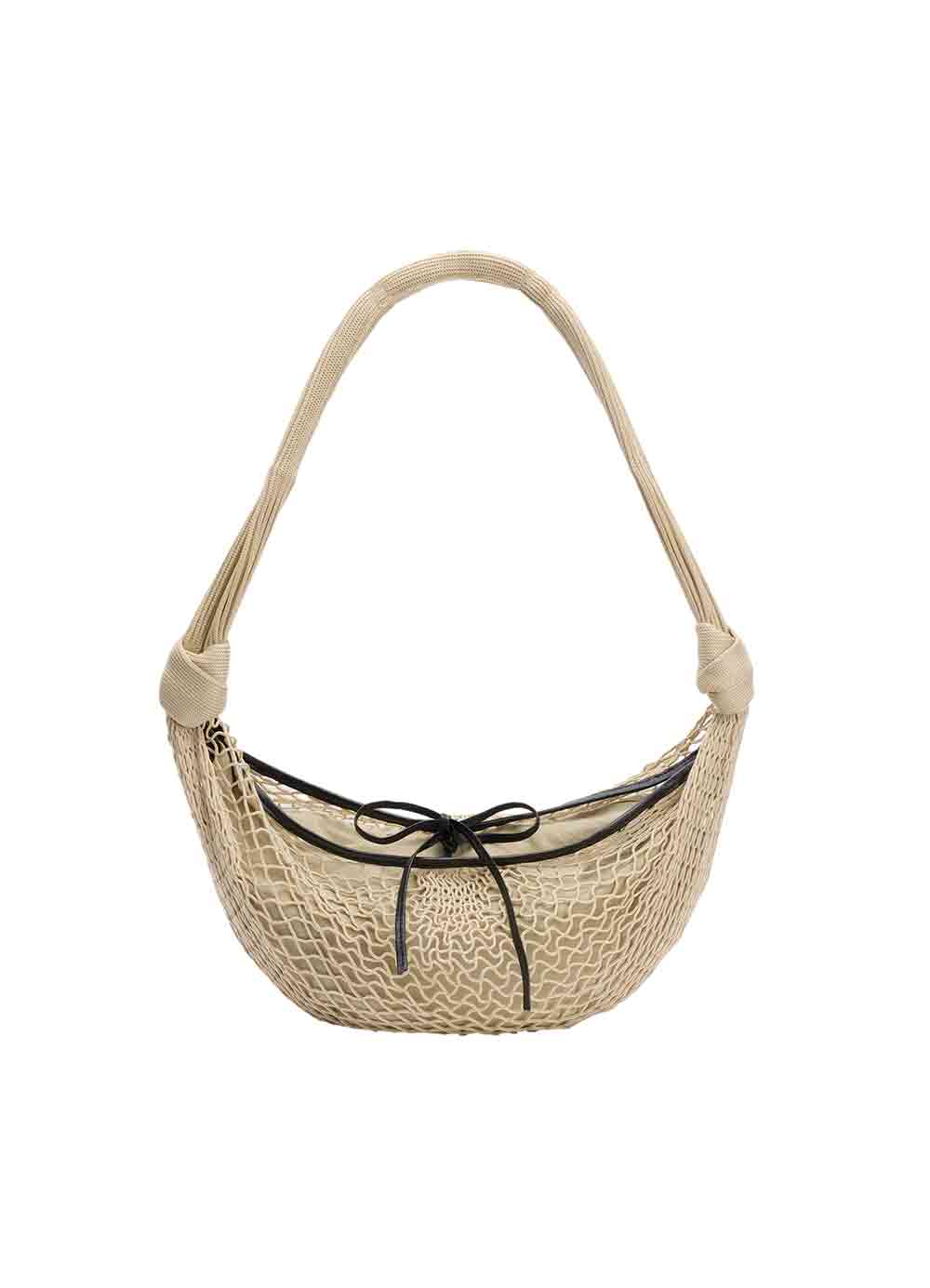 【正規取扱店】LEMAIRE CROISSANT FILT BAG LIGHT BEIGE (ルメール)