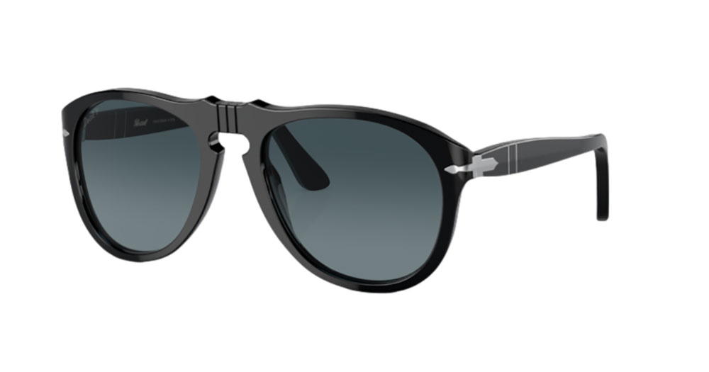 【正規取扱店】Persol PO0649 95 S3 ティアドロップサングラス BLACK (ペルソール)