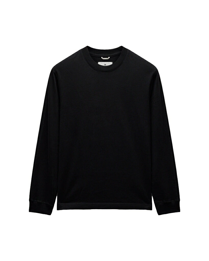 【Reigning Champ】アーチロゴ・クルーネック・スウェットシャツ CRINKLE NYLON RADAR STANDARD CREWNECK（Tシャツ／カットソー