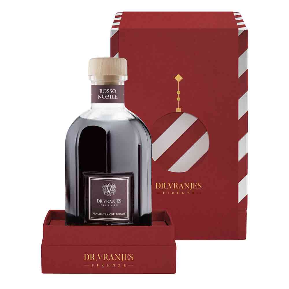 【置き目取りまわし店】DR.VRANJES GIFT BOX 500mlディフューザー ROSSO NOBILE ロッソ 否ビレ (ドットール・ヴラニエス ドットールヴラニエス)