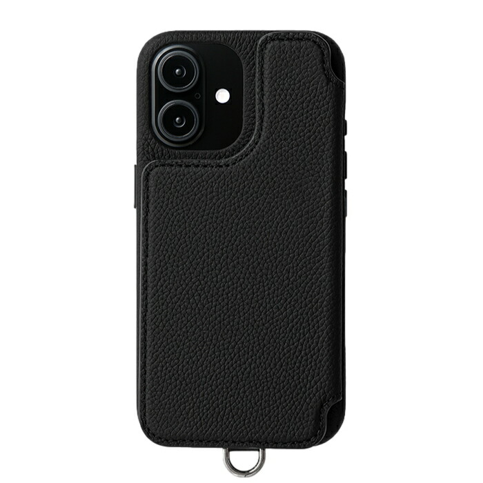 楽天市場】【正規取扱店】DEMIU POCHE FLAT iPhone17Pro BLACK 携帯