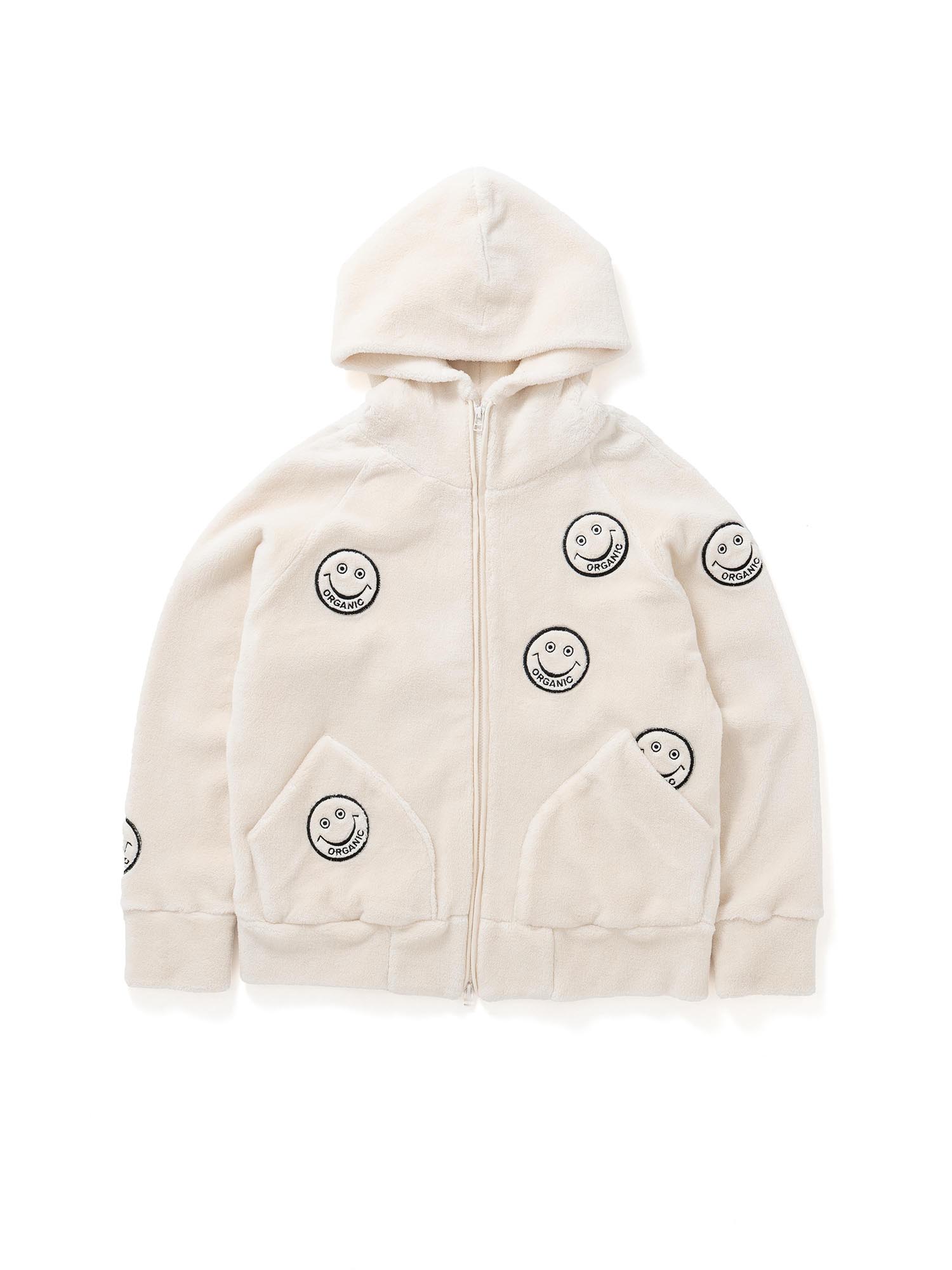 【正規取扱店】Perfect ribs × A LOVE MOVEMENT Poler Bear ZIP Hoodie with Smile Patch(パーフェクトリブズ)|THE PARK
