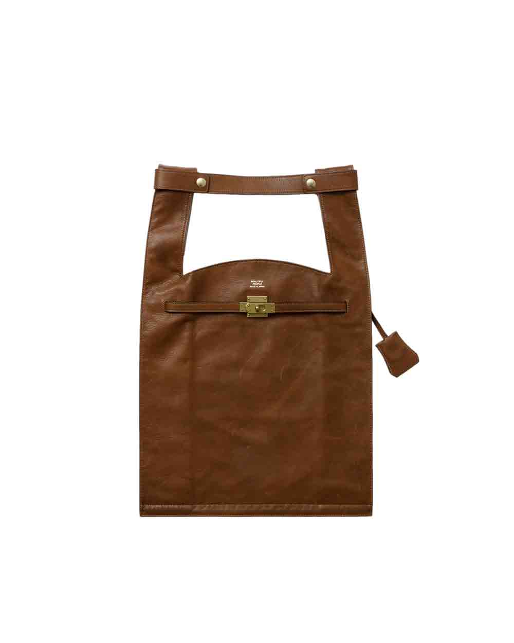 【正規取扱店】beautiful people oiled leather xlarge market bag BROWN (ビューティフルピープル)