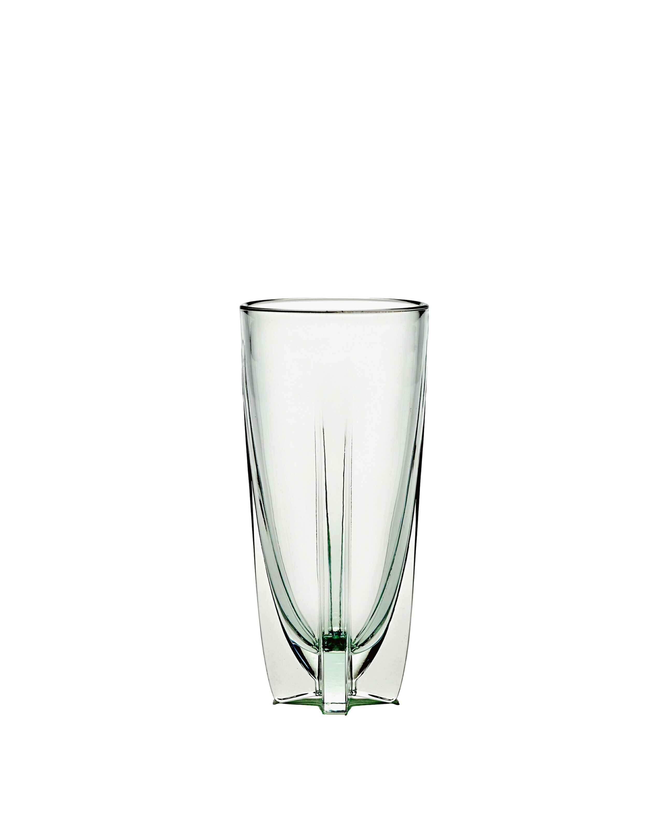 【定め事取りまわし店】 SERAX Universal glass high 25cl light green Dora 4個書き割り(セラックス)