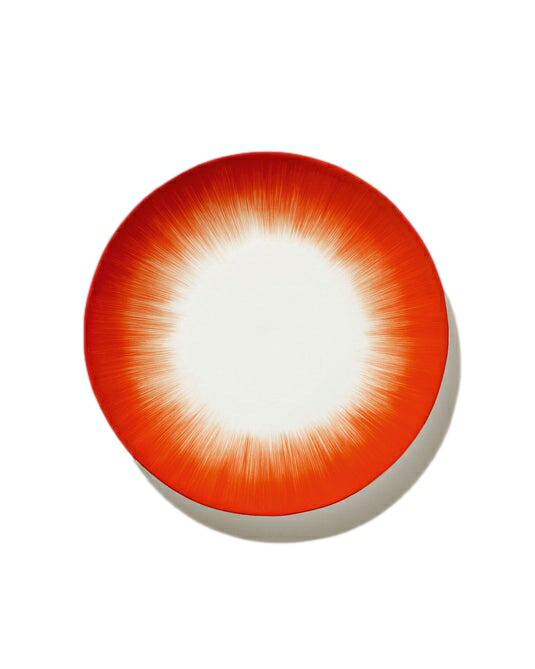 【定め事取りまわし店】 SERAX Starter plate WHITE/RED variation 5 DE(セラックス)