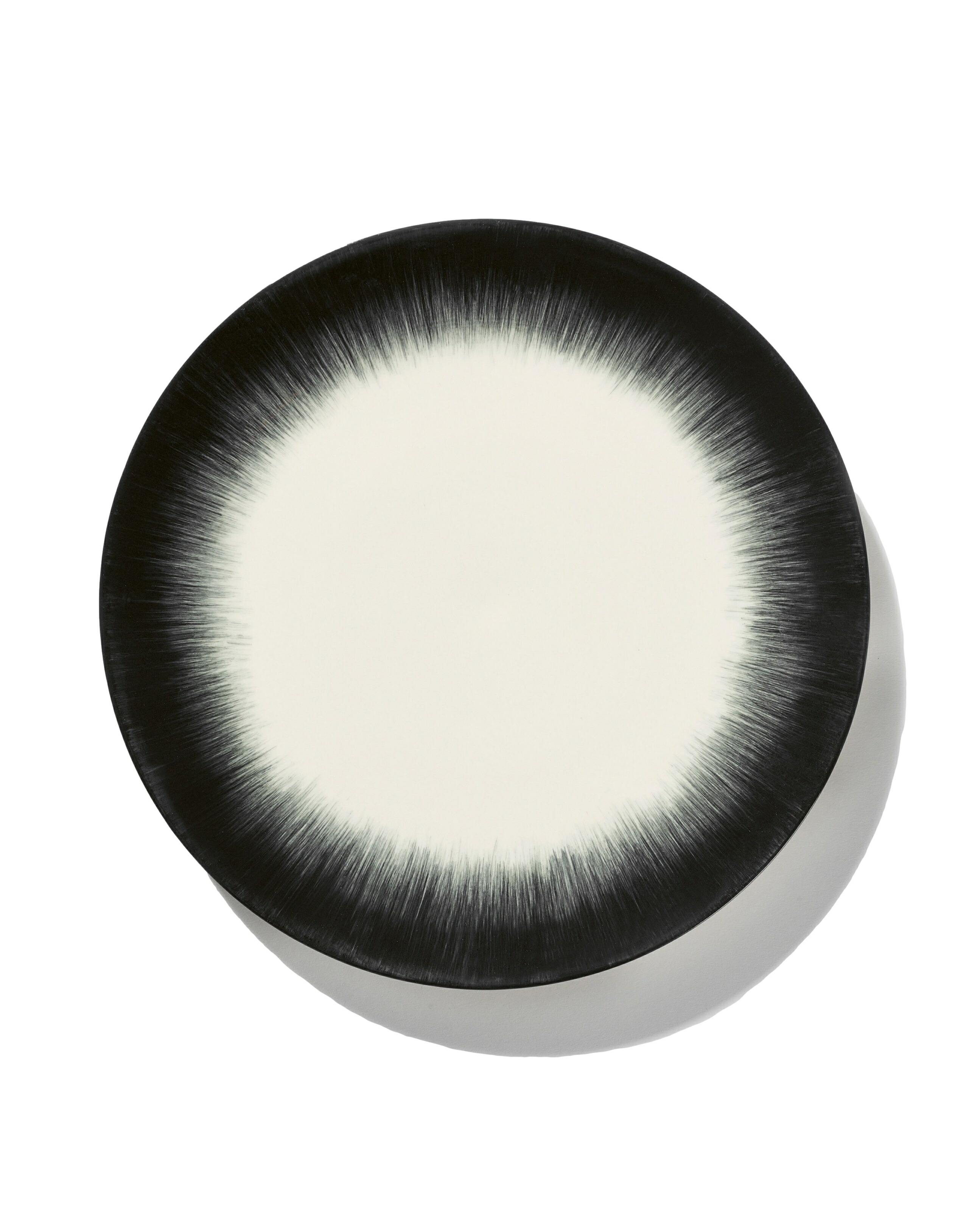 【定め事取りまわし店】 SERAX Dinner plate white/black variation 5 DE(セラックス)
