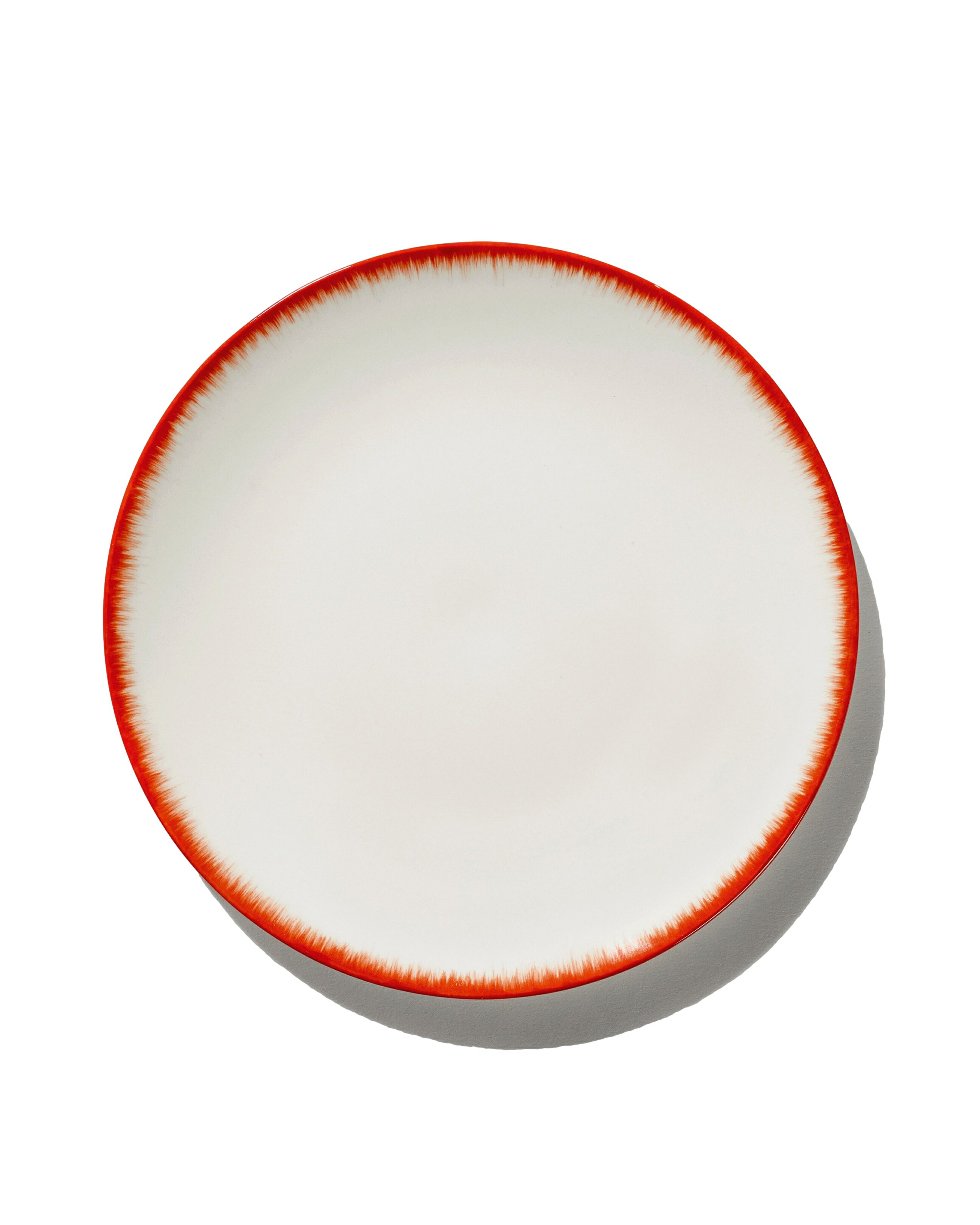 【定め事取りまわし店】 SERAX Dinner plate white/red variation 2 DE(セラックス)