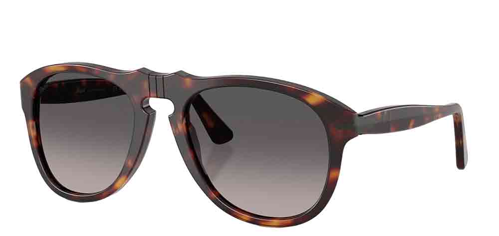【正規取扱店】Persol PO0649NE 24/M3 54-20 Total Black Arrow ティアドロップサングラス Havana (ペルソール)